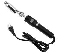QWORK Electric Leather Iron, 80W Mini Iron with Adjustable 50~300°C Range, Crafts Quilting Iron for Craft Leather Repair Shoes