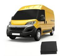 QWORK® External Thermal Windscreen Cover for BOXER/Citroen Jumper 2006-2022- Blackout Privacy Wrap for Motorhome Camping, Winter Frost & Summer Sun Protection - Waterproof Window Shield