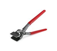 QWORK Flat Pliers Leather Press Pliers, Leather Edge Adjustment Flattening Pliers, DIY Leather Craft Tools for Bag Belt
