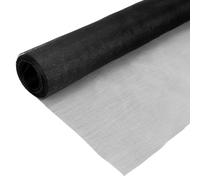 QWORK® Fly Screen Window Replacement, Fly Fiberglass Screen,90 x 500 cm, Keep Fresh Air Circulating, Black, 18 mesh