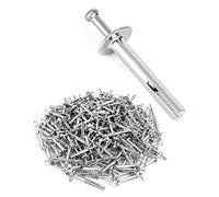 QWORK Hammer Drive Nails in Anchor, 1/4" x 1-1/2", (200 per Box)