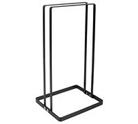 QWORK® hanger organizer stacker, iron hanger stacker, detachable, 30cm high, black