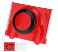 QWORK® Kantenstreicher 12 cm Farbkantenwerkzeug with guide wheels - Precise lines without taping for walls, ceilings and skirting boards - Ergonomic paint pad set