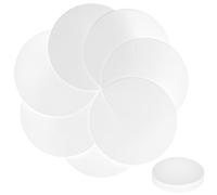 QWORK® Laboratory Filter Paper, 110MM Diameter, Medium Speed, Pack of 100 Circles