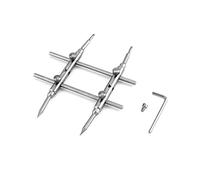 QWORK Lens Wrench, Professional Curved Tips DSLR Camera Lens Spanner Wrench Repairing Opening Tool for Most DSLR Cameras