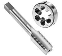 QWORK® M20 x 1.5mm Metric Thread Tap, HSS Tap and Round Die Set