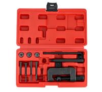 QWORK® Motorcycle Chain Breaker Tool, 13pcs Chain Riveting Tool Set for Bike and Motor