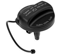 QWORK® Petrol Fuel Filler Cap with Retaining Strap - Airtight Gas Tank Seal for BMW 1 3 5 Series E81 E87 E90 E60 E70 X3 X5 & MINI - Replaces 16117222330 16117222391 16116756772