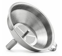 QWORK® Resin Filter Stainless Steel Funnel and Strainer Kit, 11cm, for 3D Printer