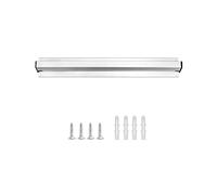 QWORK® Restaurant Order Grabber 16in/40cm, Tab Grabber and Order Holder Wall-Mounted Alumium Display Rail Rack to Hold Orders Tabs Papers