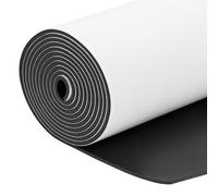 QWORK® Self Adhesive Foam Roll, 30cm x 3mm x 2m Foam Rubber Sheets with Adhesive Backing, for Sealing Doors Windows or DIY Project