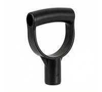 QWORK® Spade handle, Garden Fork Handle Replacement, 28mm / 1-1/8" Inner Diameter for Digging Raking Tools