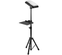 QWORK® Tattoo Armrest Stand Tripod with Tray, Thickened Soft Pad 24 x 18 x 4 cm, Adjustable Height and Angle, for Professional Tattoo Studio