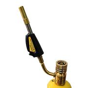 QWORK Turbo Torch, Swirl Combustion, Self Lighting, Blue Brass, WD3006