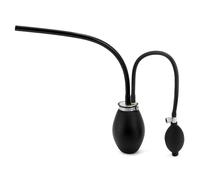 QWORK® Universal Easy Intake Adapter, Smoke Tester for Car, Smoke Machine Bladder, Automotive Smoke Leak Detector, for 12V Vehicles Pipes Fuel Leakage Tester