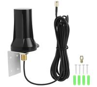 QWORK® Universal Outdoor 5G 4G LTE Antenna,12dBi High Gain, Vertical Polarization, SMA Male Connector with 3 m Cable - for Routers Gateways Trailer Cameras