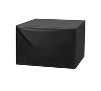 QWORK Universal Planer Dust Cover, Table Saw Cover, Miter Saw Cover, Protect Against Sawdust and Wood Chips, 28.3" x 24.4" x 19.6", Black, Fits Most Planer, Bench Drill Press