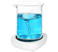 QWORK® USB-Powered Magnetic Stirrer, with Adjustable 2000RPM Speed, 1000mL Capacity, Ideal for Lab and Home Brewing