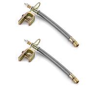 QWORK® Valve Extension for Car RV Truck Trailer, 7" / 180mm, 2 Pack