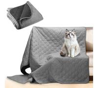QWORK® Waterproof Dog Blanket, 4.92x6.56Ft Washable Cat Blanket, Pet Blanket, for Bed Sofa Furniture