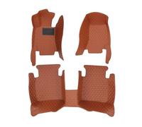 QWPDFHE Car Floor Mat Compatible for Stonic Sonet Soul Optima Seltos 2010 2011 2013 2015 2017 2019 2021 2023 2024 Man Auto Interior Accessories(Full Set-Brown,Seltos 2021-2023)