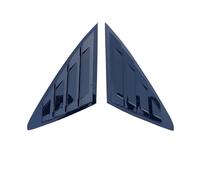 QWPDFHE Car Rear Window Decorative Frame Compatible for Monza 2019 2020 2021 2022 2023 Adhesive Triangular Louver(5502)