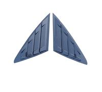 QWPDFHE Car Rear Window Decorative Frame Compatible for Monza 2019 2020 2021 2022 2023 Adhesive Triangular Louver(5501)