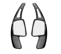 QWPDFHE Car Steering Wheel Shift Paddle Shifter Compatible for A3 A4 A5 S3 S4 S5 SQ5 SQ7 Q2 Q3 Q5 Q7 TT TTS ABS Carbon Fiber Style Accessories(Carbon Fiber,ABS_for Audi A5 17-20)