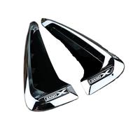 QWPDFHE Shark Gills 3D Stickers Side Vent Decoration Compatible for BMW Xdrive X5 F15 X5M F85 Car-Styling Auto Accessories PVC(Chrome)