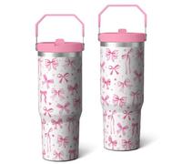 qwpmvhsak 30oz Hidden Message Tumbler with Handle
