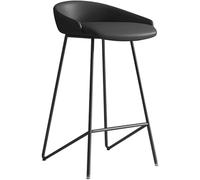 QWPYDXN 30" Counter Height Barstool Faux Leather Cushion Kitchen Stools with Sturdy Metal Legs and Footrest Kitchen Island Chairs