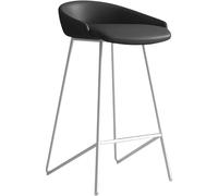 QWPYDXN 30" Counter Height Barstool Faux Leather Cushion Kitchen Stools with Sturdy Metal Legs and Footrest Kitchen Island Chairs