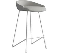 QWPYDXN 30" Counter Height Barstool Faux Leather Cushion Kitchen Stools with Sturdy Metal Legs and Footrest Kitchen Island Chairs