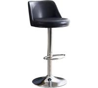 QWPYDXN 60-80CM Lift Barstool Swivel Kitchen Stools for Counter Metal High Chair Modern Dining Chair with Footrest and Backrest