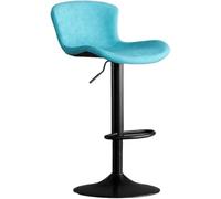 QWPYDXN Lift Barstool Stable Metal Base Restaurant Coffee Shop Island Chair with Backrest Sturdy & Comfy Kitchen Stools for Counter