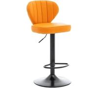 QWPYDXN Lifting and Rotating Bar Stools PU Leather Cushion Kitchen Stools for Counter Light Luxury Backrest High Stool Bar Chairs