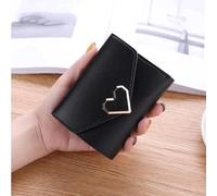 QWPYDXN New Classic Ladies Wallet Compact Size Large Capacity Elegant Zipper Pocket Mini Coin Purses Cute Ladies Short Wallets Card Holder