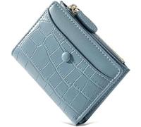 QWPYDXN New Classic Ladies Wallet Compact Size Large Capacity Elegant Zipper Pocket Mini Coin Purses Cute Ladies Short Wallets Card Holder