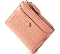 QWPYDXN New Classic Ladies Wallet Compact Size Large Capacity Elegant Zipper Pocket Mini Coin Purses Cute Ladies Short Wallets Card Holder