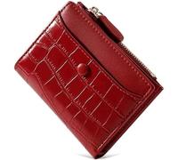 QWPYDXN New Classic Ladies Wallet Compact Size Large Capacity Elegant Zipper Pocket Mini Coin Purses Cute Ladies Short Wallets Card Holder