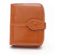 QWPYDXN New Compact Size Wallet Classic Card Holder Large Capacity Womens Wallets Portable Fashion with Zipper Multi Card Coin Pouch Card Holder