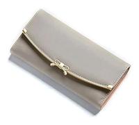 QWPYDXN New Ladies Wallet Pu Leather Credit Card Wallet Holder Long Style Trifold Large Capacity Coins Pocket Gift Card Holder