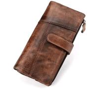 QWPYDXN New Ladies Wallet Vintage Thin Design Multi Card Holder Large Capacity Coin Pouch Durable for Women Girls Birthday Gift Card Holder