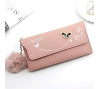 QWPYDXN New Large Capacity Wallet Ladies Vintage Design Leather Compact Size Retro Mini Portable Fashion Cute Wallets Gift Card Holder