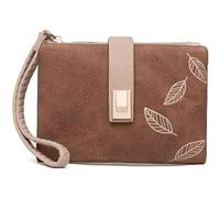 QWPYDXN New Leather Wallet Small Coin Pouch Large Capacity Card Slots Holder Coin Purse Compact Size Coin Pocket Elegant Ladies Gift Card Holder