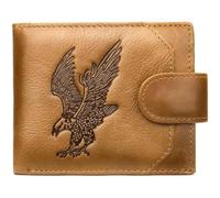 QWPYDXN New Men's Wallet Leather Business Bifold Card Holder Pocket Large Capacity Fold Durable Coin Purse for Men Boys Card Holder