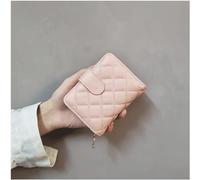 QWPYDXN New Retro Short Wallet Compact Size Coin Pocket Mini Card Holder Cute Pocket Wallets Fold Coin Pouch Gift Leather Women Card Holder