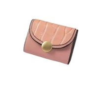 QWPYDXN New Retro Simple Wallet Small Zipper Pocket Ladies Leather Short Wallet Large Capacity Cute Girls Gift Mini Coin Purse Card Holder