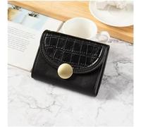 QWPYDXN New Retro Simple Wallet Small Zipper Pocket Ladies Leather Short Wallet Large Capacity Cute Girls Gift Mini Coin Purse Card Holder