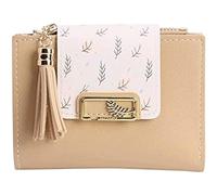 QWPYDXN New Womens Wallet Classic Ladies Vintage Design Leather Compact Size Mini Portable Large Capacity Fashion Cute Wallets Gift Card Holder